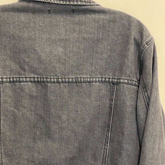 Vintage and Casual Forever 21 Black Denim Jacket - Picture 8 of 9